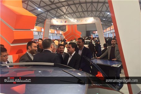گزارش تصویری از افتتاح هشتمین نمایشگاه خودرو کرمان