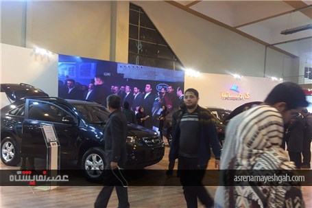 گزارش تصویری از افتتاح هشتمین نمایشگاه خودرو کرمان