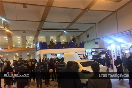گزارش تصویری از افتتاح هشتمین نمایشگاه بین المللی خودرو کرمان /1