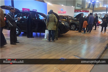 گزارش تصویری از افتتاح هشتمین نمایشگاه بین المللی خودرو کرمان /1