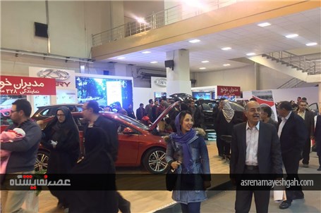 گزارش تصویری از افتتاح هشتمین نمایشگاه بین المللی خودرو کرمان /1