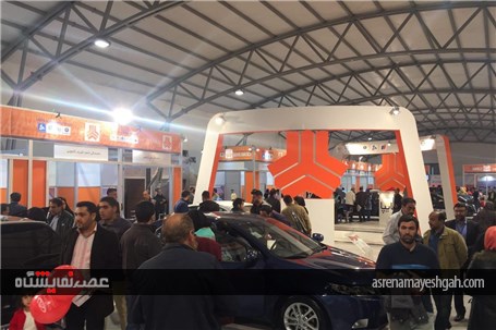 گزارش تصویری از افتتاح هشتمین نمایشگاه بین المللی خودرو کرمان /1