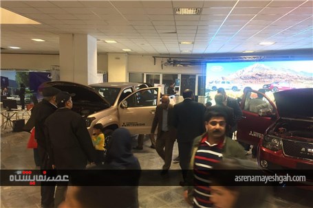 گزارش تصویری از افتتاح هشتمین نمایشگاه بین المللی خودرو کرمان /1