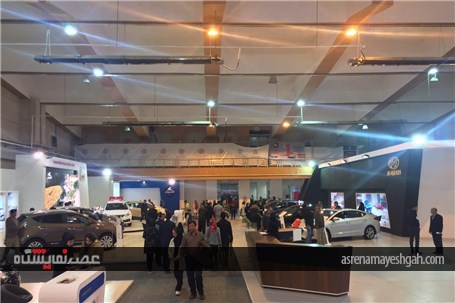 گزارش تصویری از افتتاح هشتمین نمایشگاه بین المللی خودرو کرمان /2
