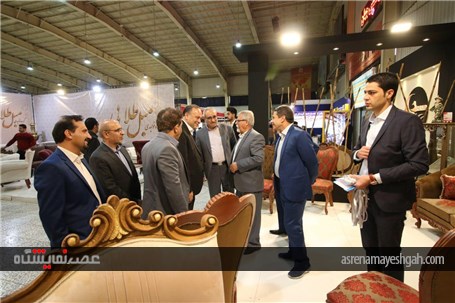 گزارش تصویری افتتاح نمایشگاه مبلمان و دکوراسیون تهران