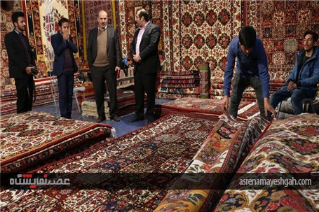 گزارش تصویری نمایشگاه فرش دستبافت قزوین /1