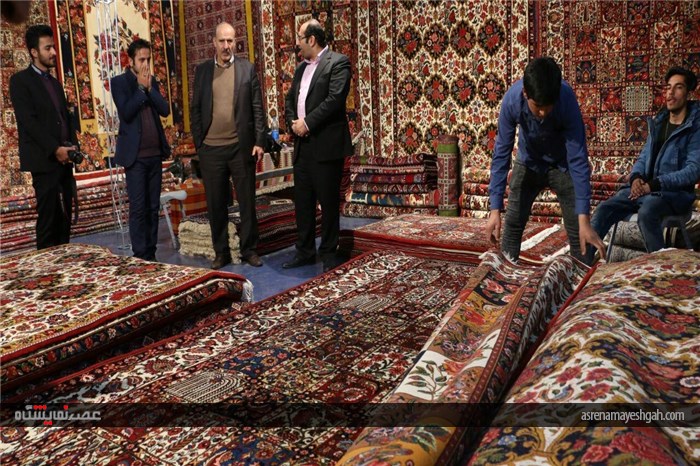 گزارش تصویری نمایشگاه فرش دستبافت قزوین /1