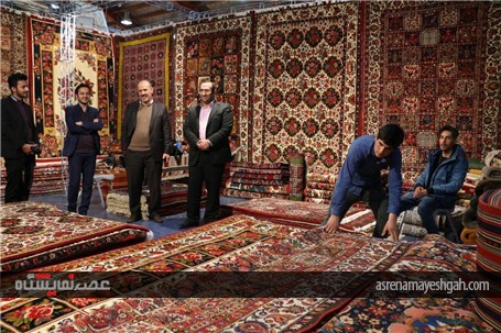 گزارش تصویری نمایشگاه فرش دستبافت قزوین /1