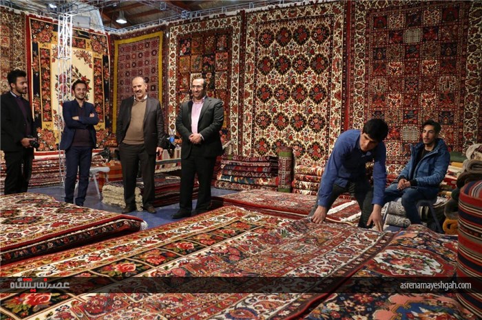 گزارش تصویری نمایشگاه فرش دستبافت قزوین /1