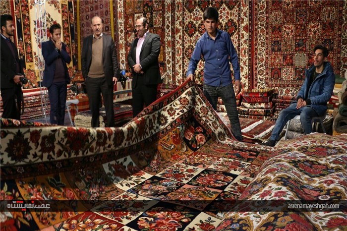 گزارش تصویری نمایشگاه فرش دستبافت قزوین /1