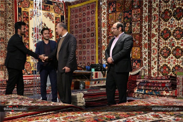 گزارش تصویری نمایشگاه فرش دستبافت قزوین /1