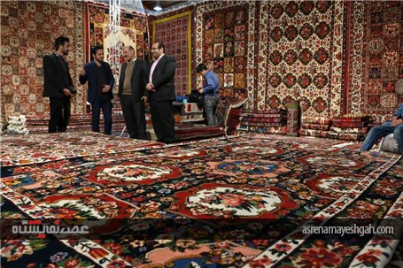 گزارش تصویری نمایشگاه فرش دستبافت قزوین /1