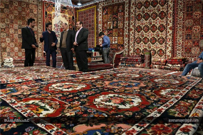 گزارش تصویری نمایشگاه فرش دستبافت قزوین /1