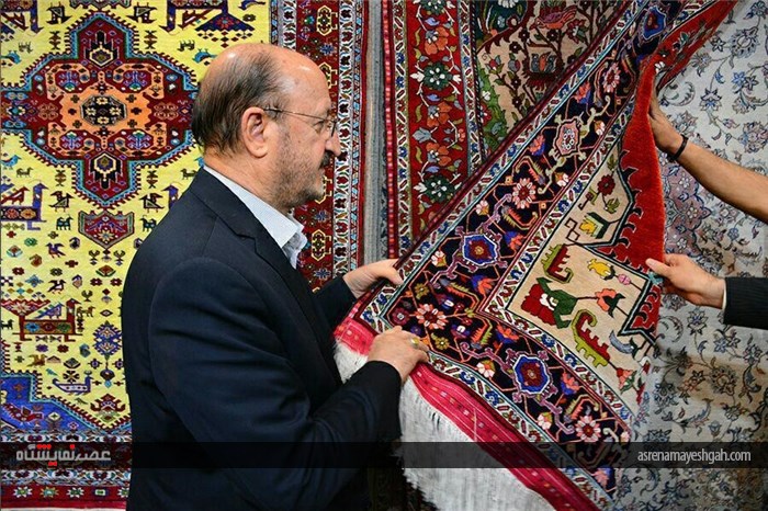 گزارش تصویری نمایشگاه فرش دستبافت قزوین /2