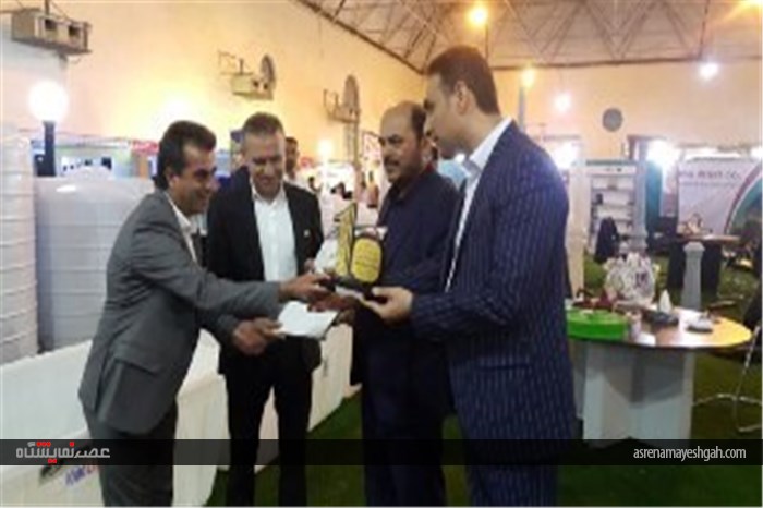 مراسم اختتامیه واهدا تندیس دهمین نمایشگاه صنعت ساختمان بوشهر