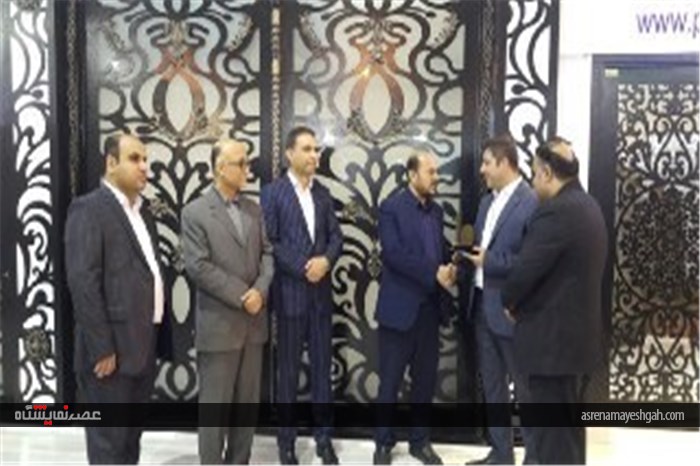 مراسم اختتامیه واهدا تندیس دهمین نمایشگاه صنعت ساختمان بوشهر