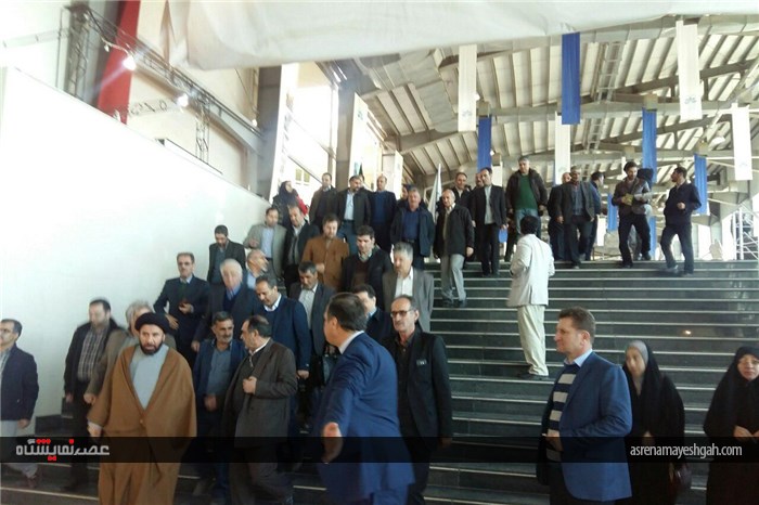 گزارش تصویری مراسم برش ربان نمایشگاه کشاورزی زنجان