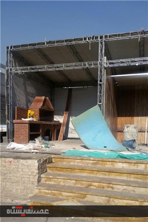 گزارش تصویری از آماده سازی هشتمین نمایشگاه بین المللی خانه مدرن، معماری داخلی و دکوراسیون