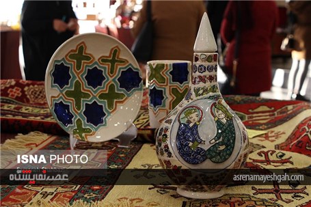 گزارش تصویری نمایشگاه آثار صنایع دستی آذربایجان شرقی