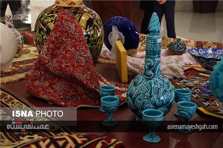 گزارش تصویری نمایشگاه آثار صنایع دستی آذربایجان شرقی