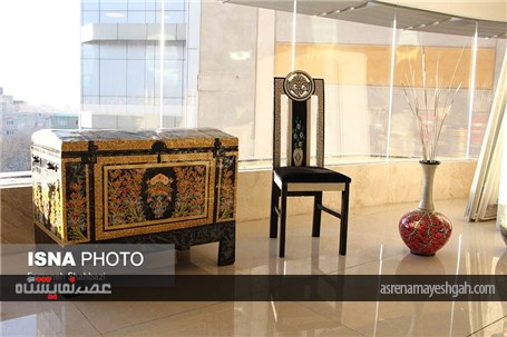 گزارش تصویری نمایشگاه آثار صنایع دستی آذربایجان شرقی