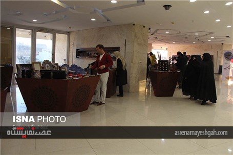 گزارش تصویری نمایشگاه آثار صنایع دستی آذربایجان شرقی