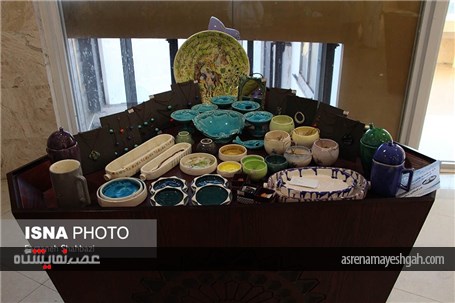 گزارش تصویری نمایشگاه آثار صنایع دستی آذربایجان شرقی