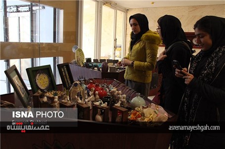 گزارش تصویری نمایشگاه آثار صنایع دستی آذربایجان شرقی