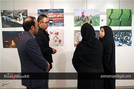 نمایشگاه آثار هنرمندان کهگیلویه و بویراحمد در حوزه هنری