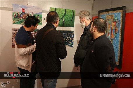 نمایشگاه آثار هنرمندان کهگیلویه و بویراحمد در حوزه هنری