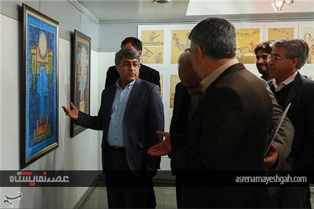 نمایشگاه آثار هنرمندان کهگیلویه و بویراحمد در حوزه هنری