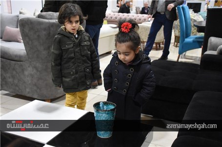 گزارش تصویری افتتاح سومین نمایشگاه مبلمان و دکوراسیون در منطقه آزاد ماکو