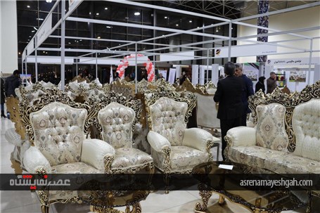 گزارش تصویری افتتاح سومین نمایشگاه مبلمان و دکوراسیون در منطقه آزاد ماکو
