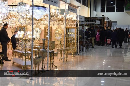 گزارش تصویری افتتاح سومین نمایشگاه مبلمان و دکوراسیون در منطقه آزاد ماکو