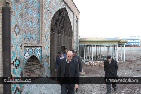 بازدید استاندار قزوین از بناهای تاریخی و فعالیتهای فرهنگی