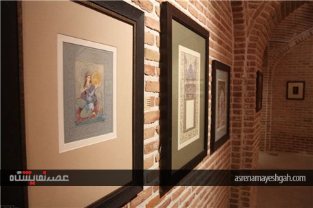 نمایشگاه آثار نگارگری مکتب قزوین
