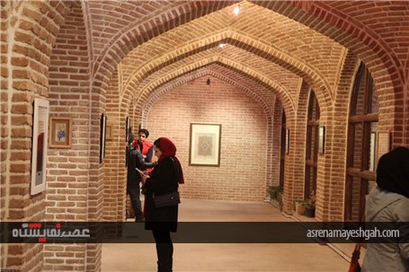 نمایشگاه آثار نگارگری مکتب قزوین