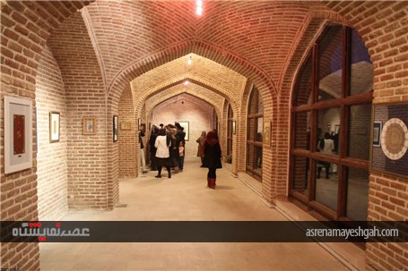 نمایشگاه آثار نگارگری مکتب قزوین