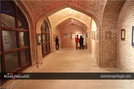نمایشگاه آثار نگارگری مکتب قزوین