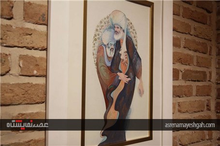 نمایشگاه آثار نگارگری مکتب قزوین