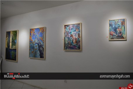 گزارش تصویری افتتاح نمایشگاه نقاشی درنگ در مشهد