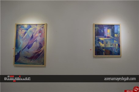 گزارش تصویری افتتاح نمایشگاه نقاشی درنگ در مشهد