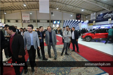 گزارش تصویری بازدید مسئولان استان از چهاردهمین نمایشگاه بین المللی خودرو اصفهان