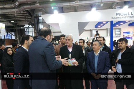 گزارش تصویری بازدید خسروی رئیس اتحادیه مشاورین املاک از نمایشگاه املاک و مستغلات تهران