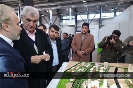 گزارش تصویری بازدید خسروی رئیس اتحادیه مشاورین املاک از نمایشگاه املاک و مستغلات تهران