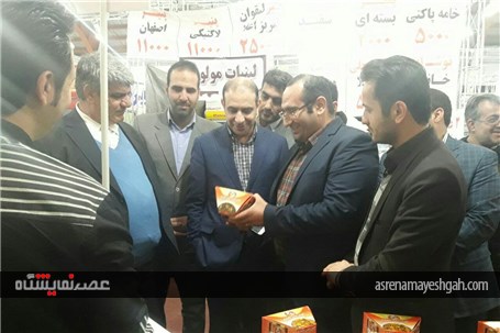 گزارش تصویری بازدید مسئولان از نمایشگاه شیرینی, شکلات و صنایع غذایی قزوین