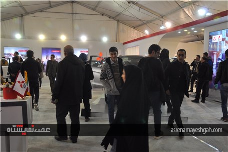 گزارش تصویری از حضور محصولات میتسوبیشی در نمایشگاه خودرو اصفهان