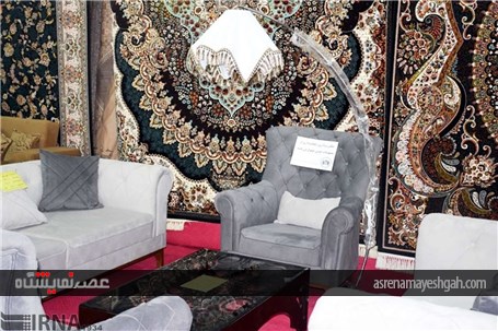 گزارش تصویری نمایشگاه مبل و مصنوعات چوبی در گچساران