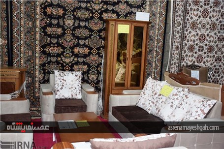 گزارش تصویری نمایشگاه مبل و مصنوعات چوبی در گچساران