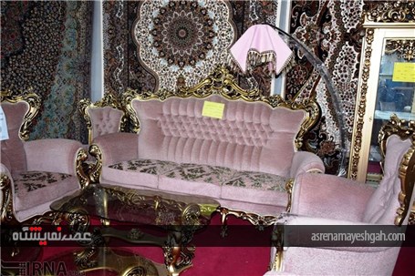گزارش تصویری نمایشگاه مبل و مصنوعات چوبی در گچساران
